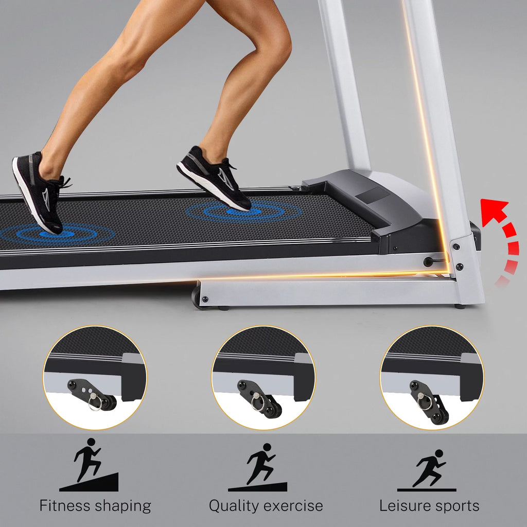 3.25HP Folding Treadmill with Incline S376