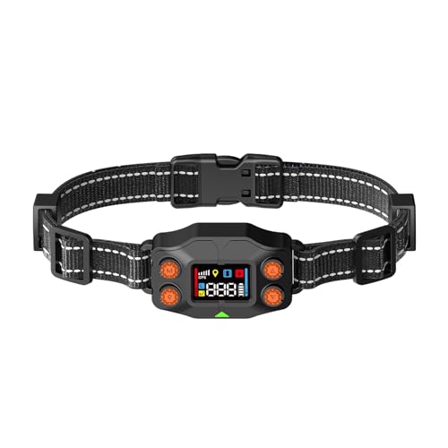 GPS Wireless Dog Fence, Adjustable 25-999 Yards Range, IPX7 Waterproof S773327