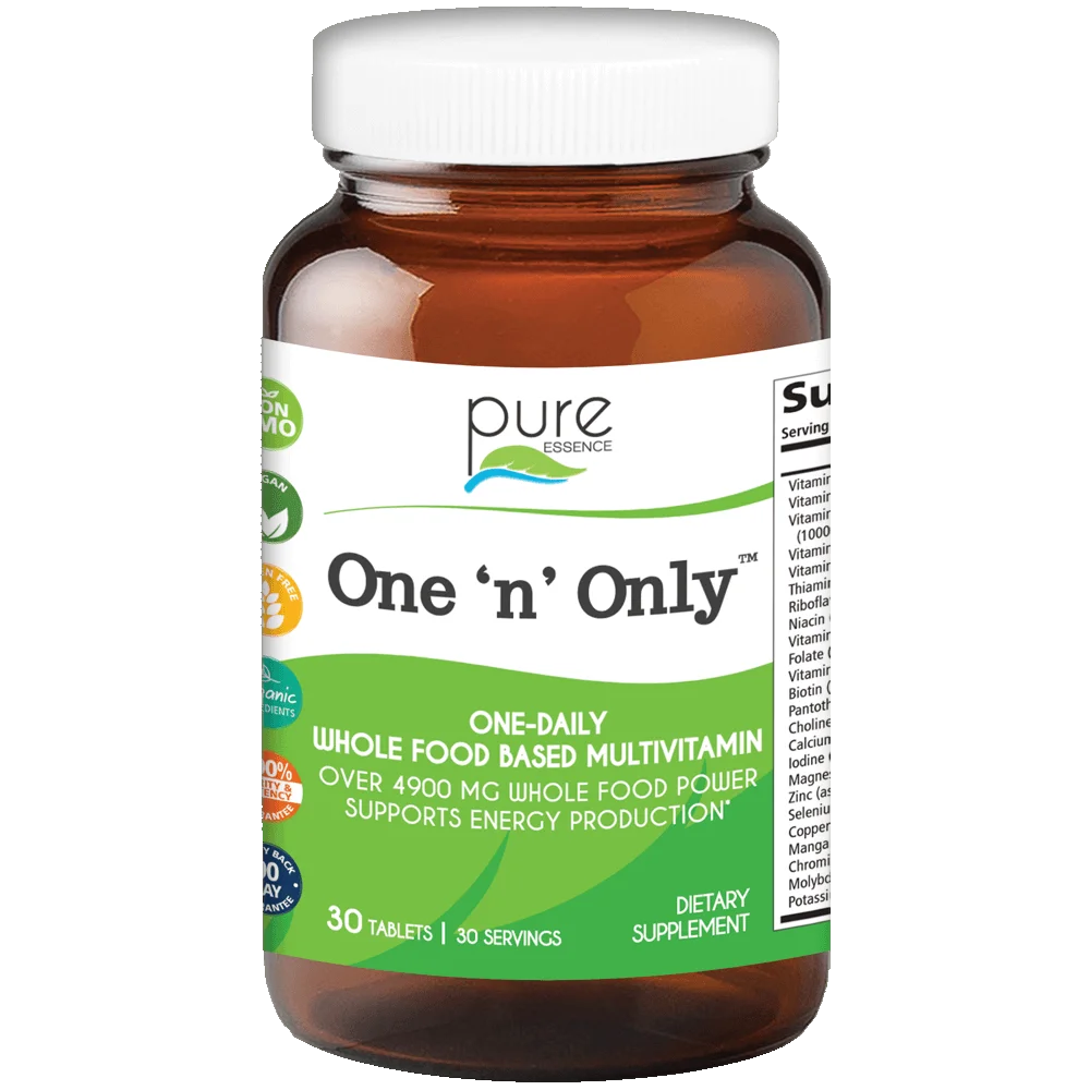 Whole Food Multivitamin with Superfoods Minerals Enzymes Vitamin D B12 Biotin 30 Tablets W428