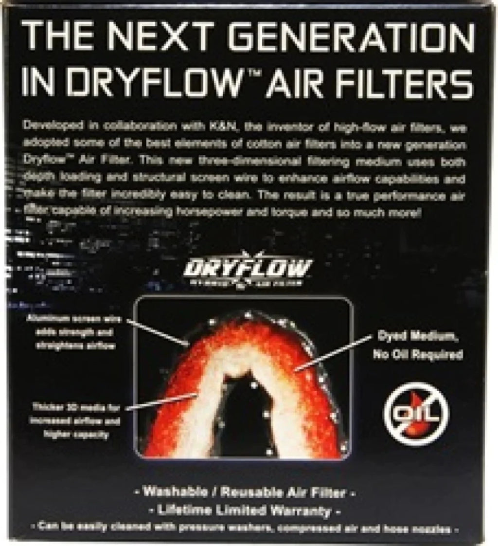 Universal DryFlow Clamp-On Air Filter P8198