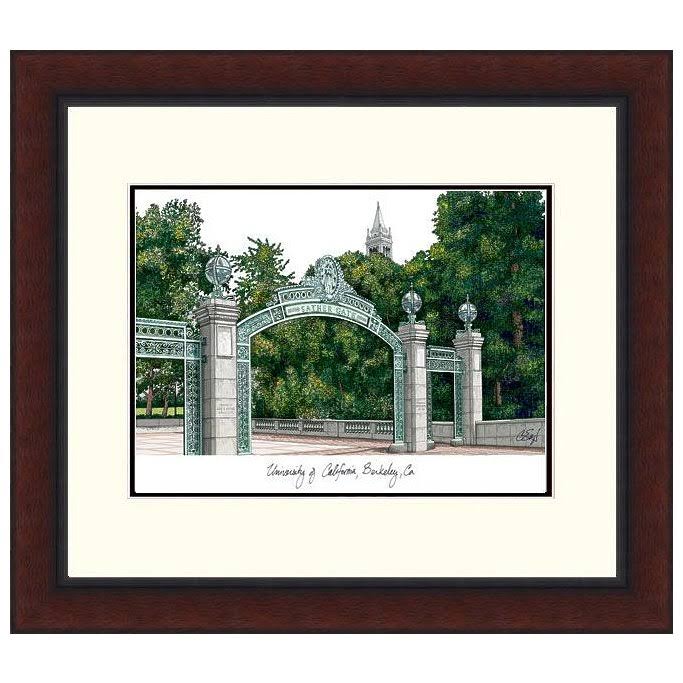 Framed Lithograph U4672