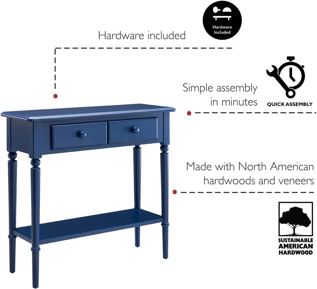 Navy Blue Console Table B876803