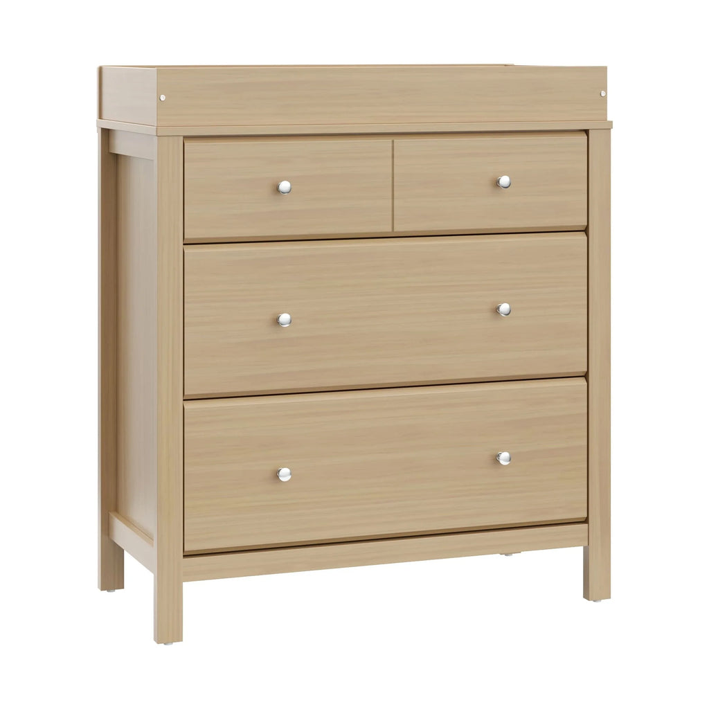 3 Drawer White Changing Dresser D399