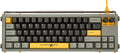 White LED Backlit Wireless Wired Mechanical Gaming Keyboard F378