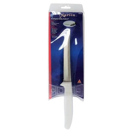 6" Scalloped Utility Knife Q38480