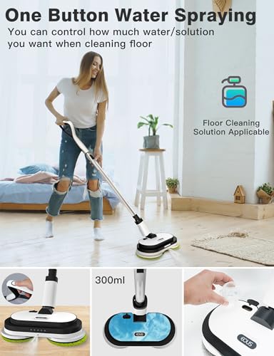Cordless Electric Mop with Water Sprayer L46242