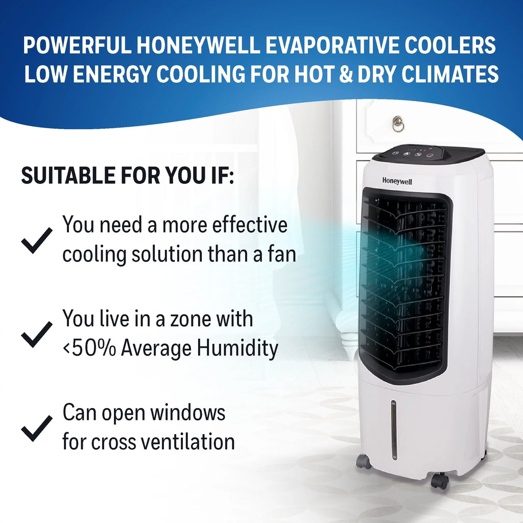 White 120V Portable Evaporative Cooler A904