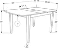 Dining Table with Butterfly Leaf V74873