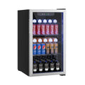 Compact Freestanding Beverage Refrigerator with Glass Front Door B308