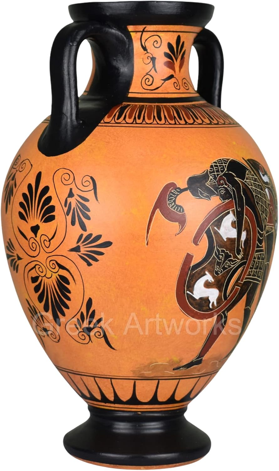 Ancient Greek Pottery Ceramic Amphora Vase Y979220