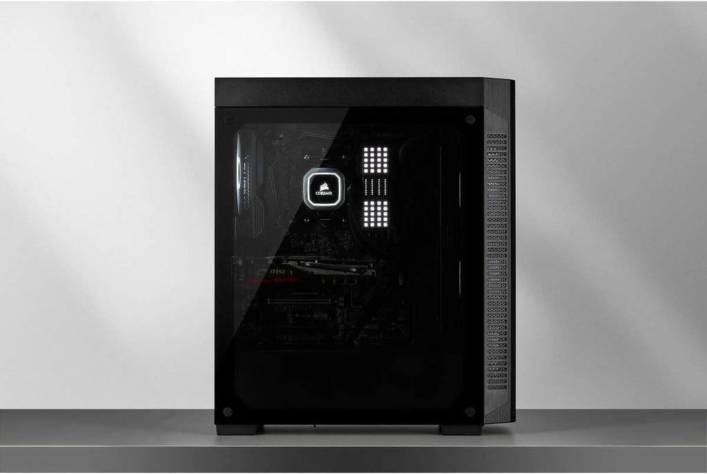 Tempered Glass Mid-Tower ATX Case Y854