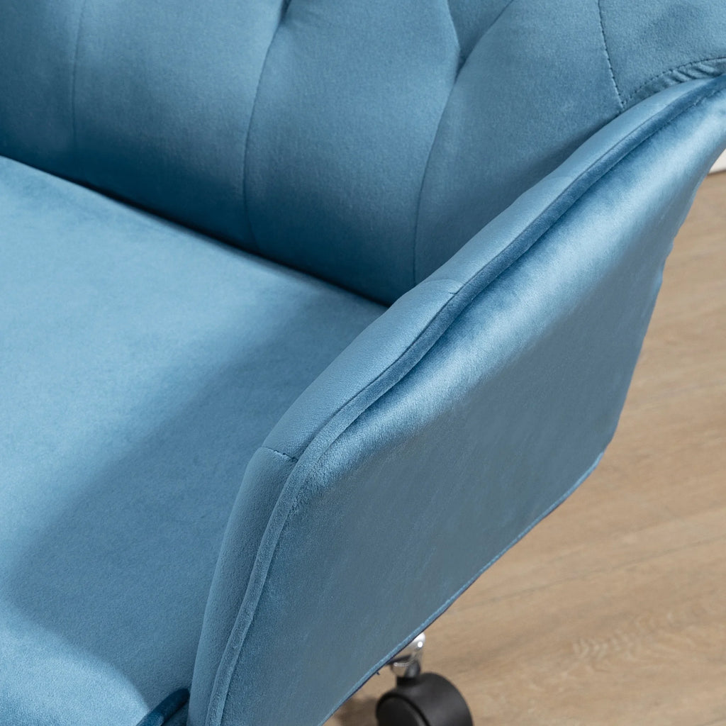Blue Adjustable Swivel Task Chair Q7159
