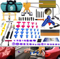 Paintless Dent Repair Kit 89pcs Dent Puller Tools Slide Hammer F257125