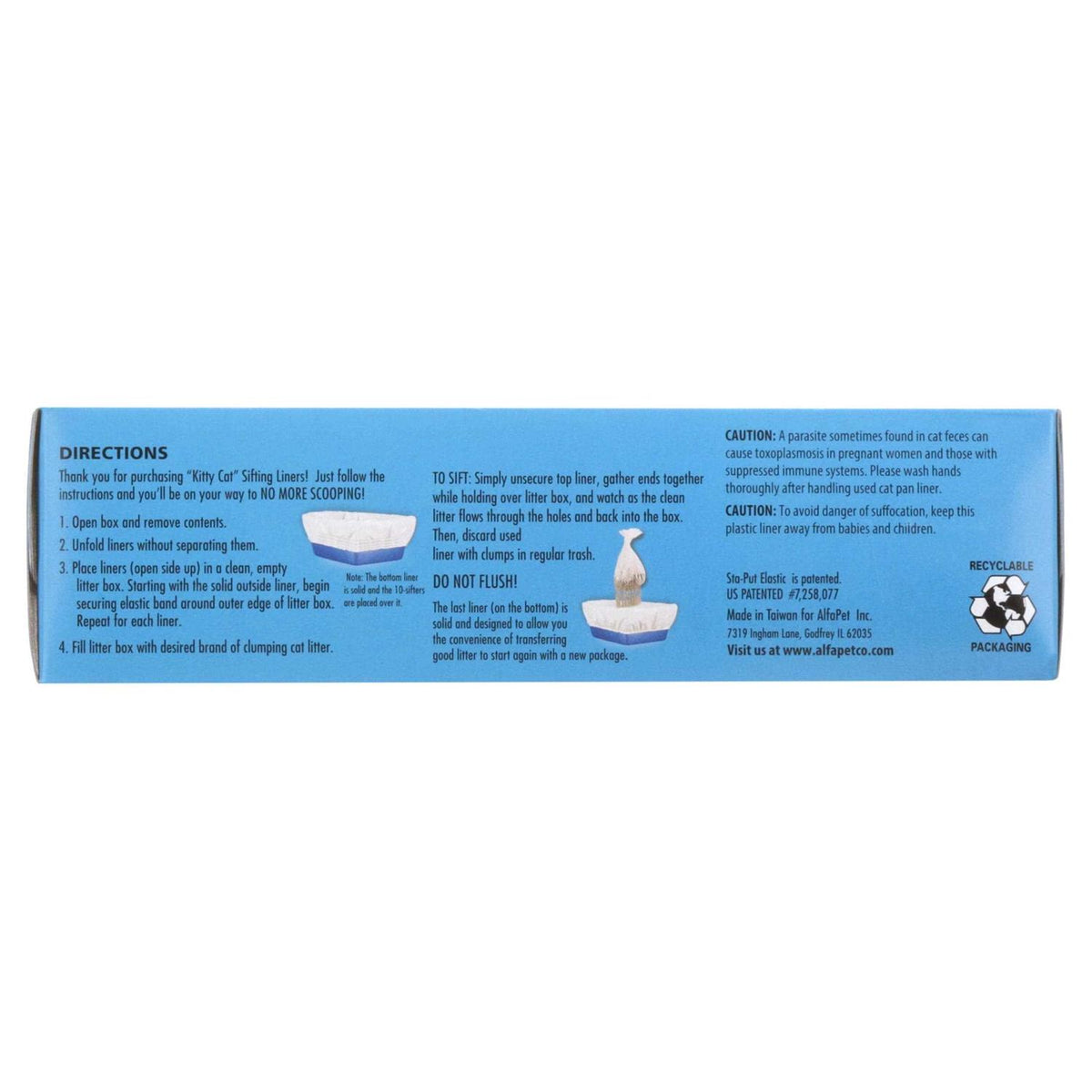 Elastic Cat Pan Liners E350156