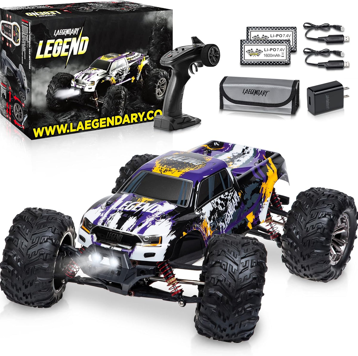 Remote Control Car 4x4 Off Road Waterproof Truck O66060