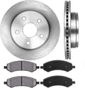 Brake Disc Rotors + Metallic Brake Pads N1836