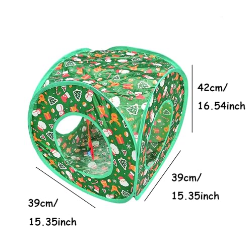 Foldable Cat Tunnel Cube Playhouse R26933