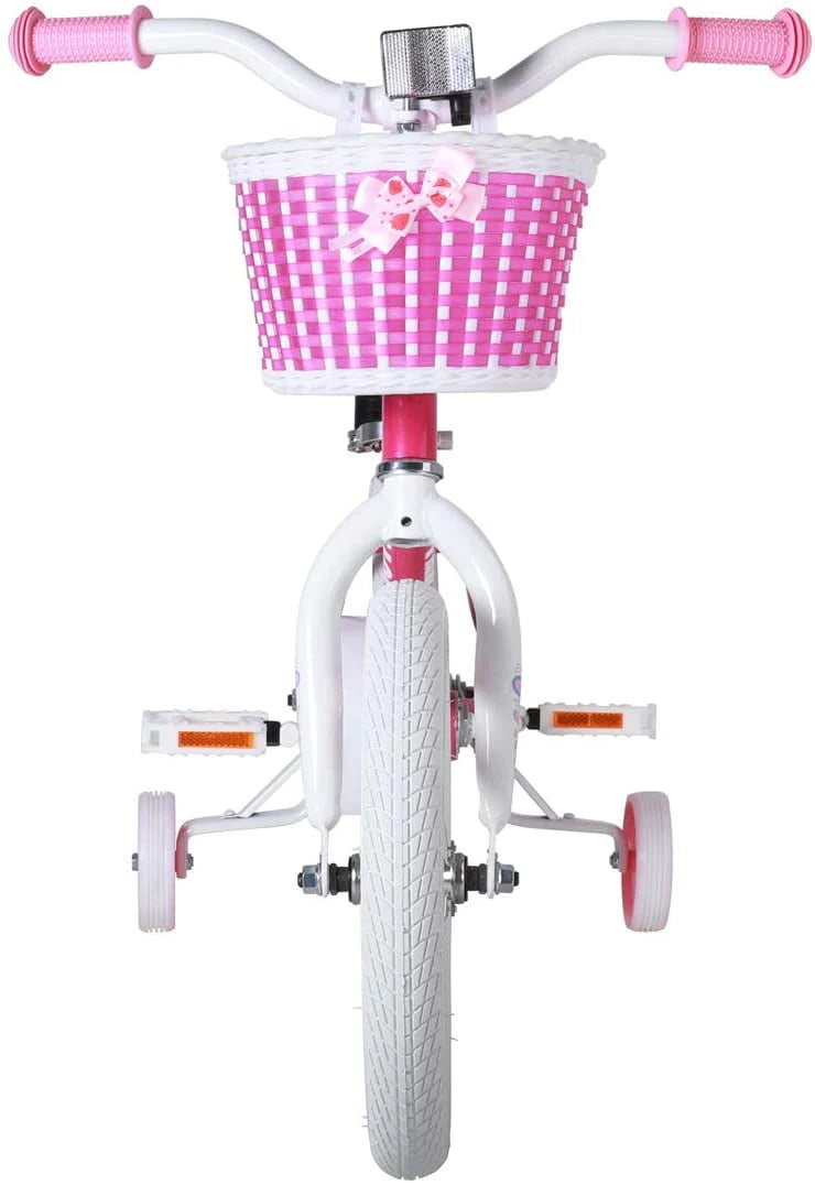 16 Inch Kids Bike with Training Wheels, Blue E661