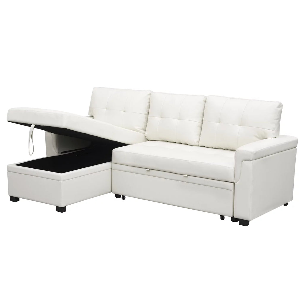 Reversible L-Shaped Sectional Sofa with Chaise L32385
