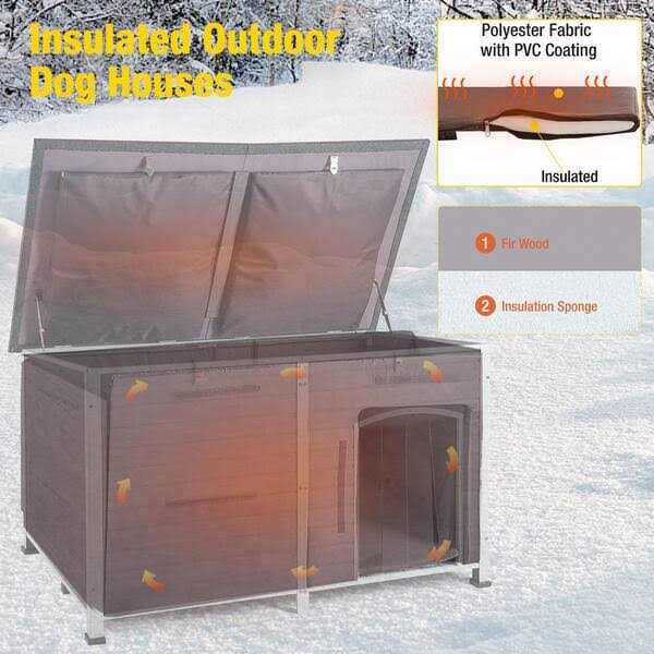 Extra Large Insulated Dog House M250