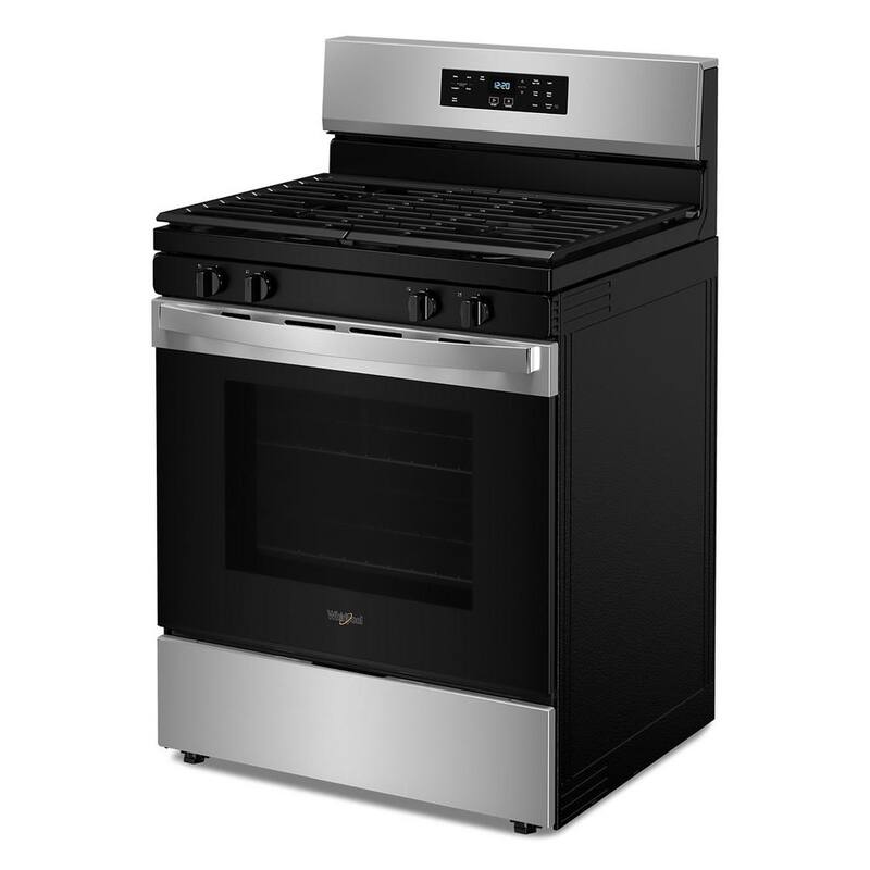 4 Burners Freestanding Gas Range in Stainless Steel B300702