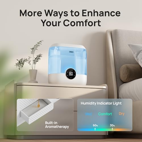 4L Top Fill Cool Mist Ultrasonic Humidifier S63962