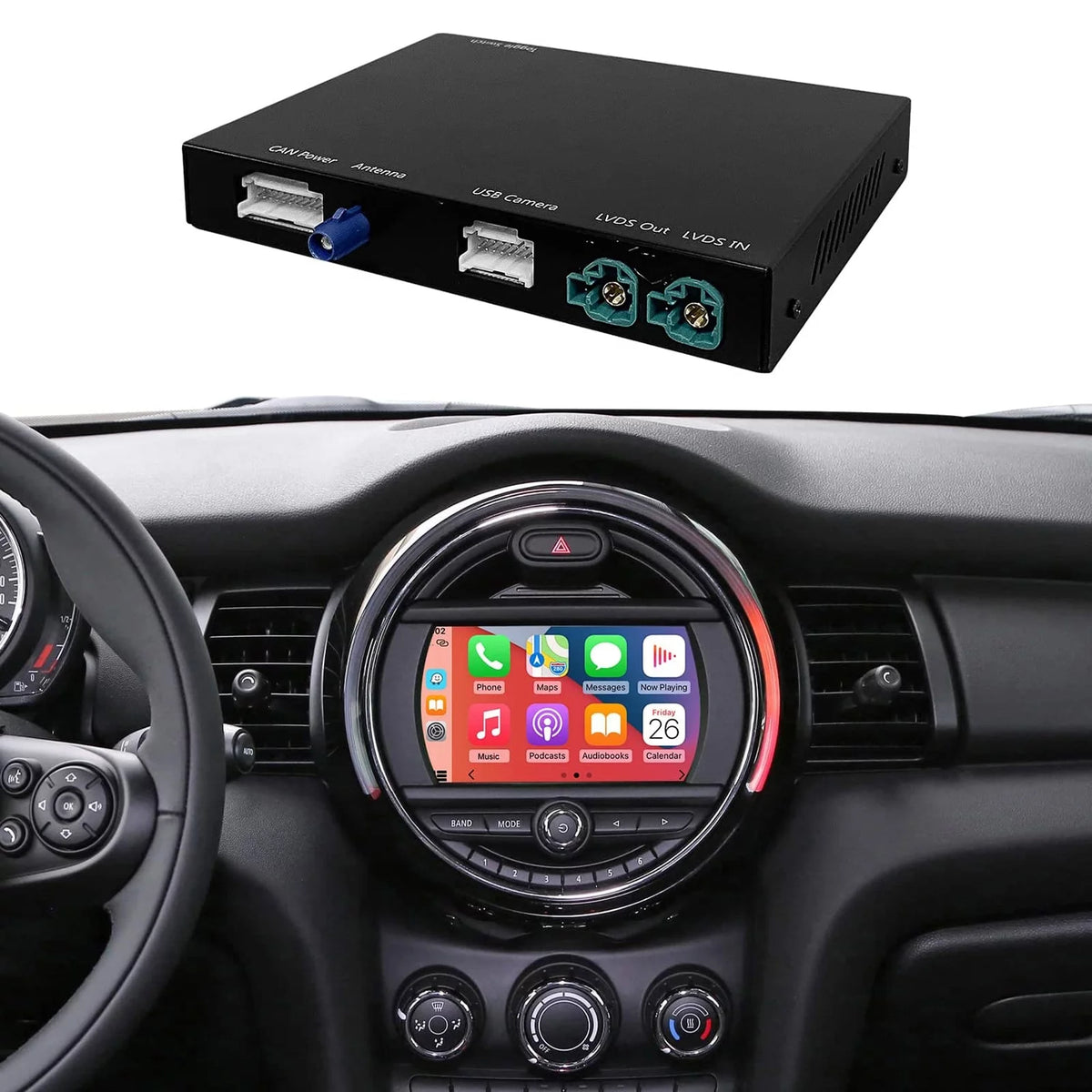 Wireless Carplay Retrofit Kit Decoder for BMW Mini Cooper J334369