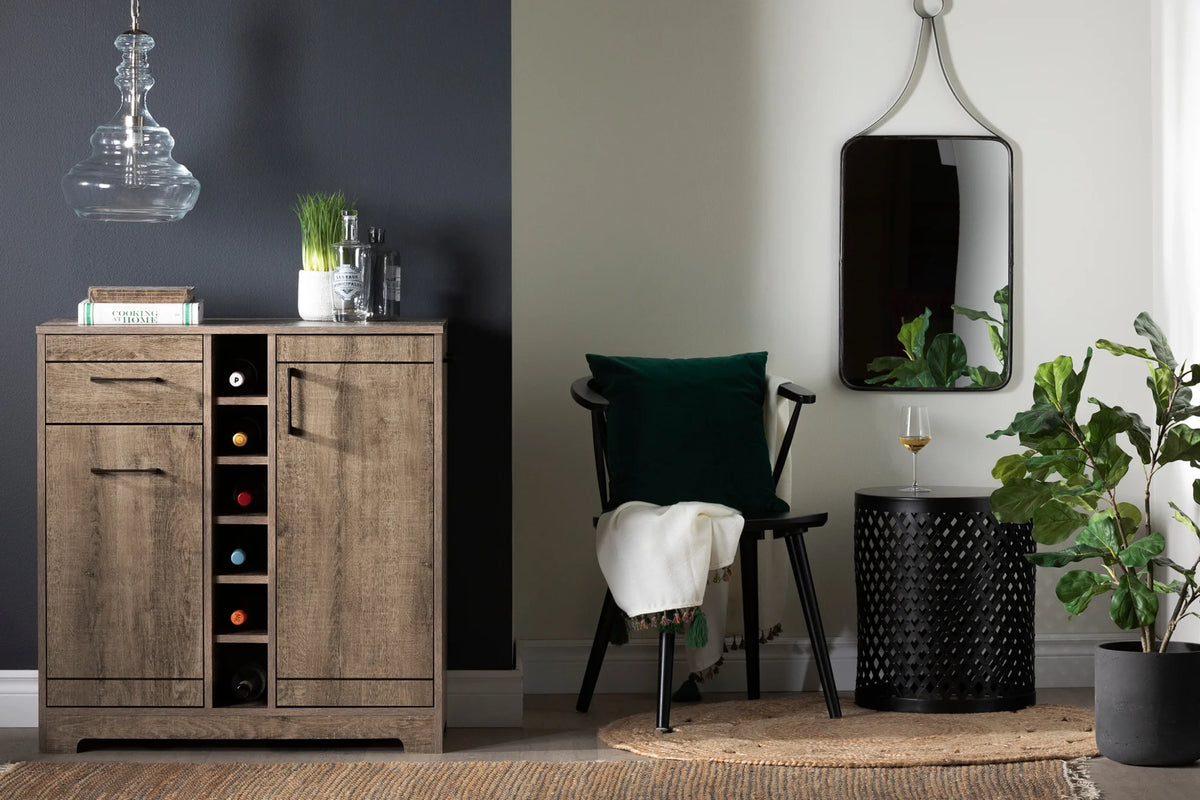 Vietti Bar Cabinet with Storage M909