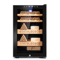 Electric Cooler Cabinet 35L with Temperature and Humidity Control, Spanish Cedar Wood Shelves and Safety Lock S887