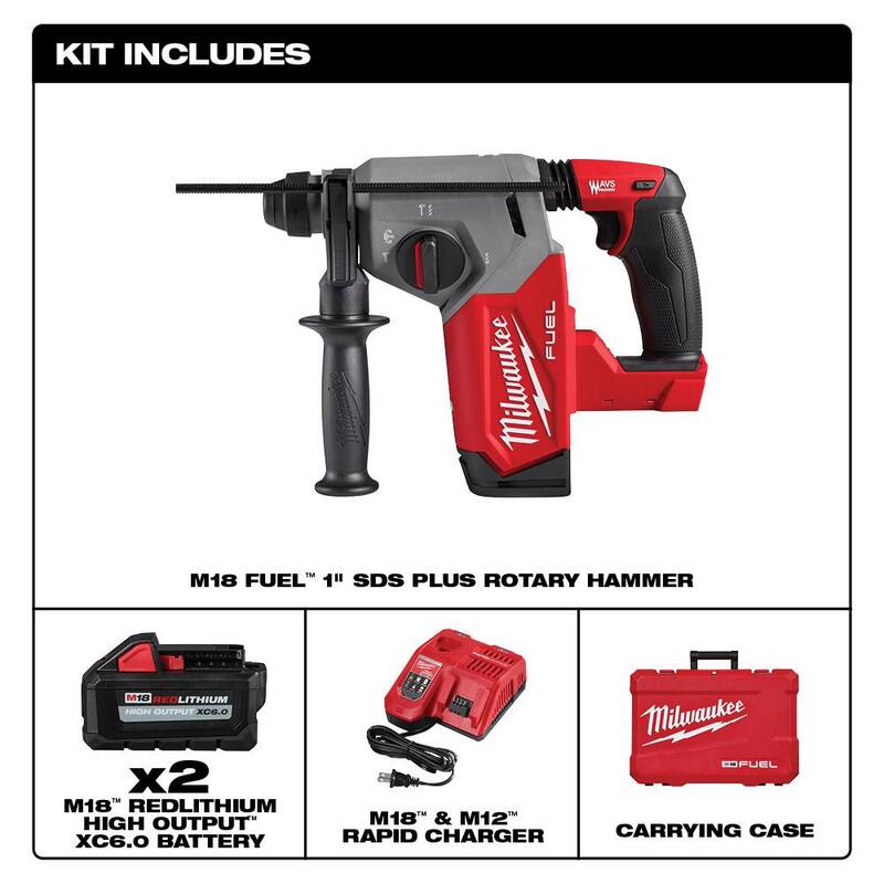 18V Lithium-Ion Brushless Cordless SDS-Plus Rotary Hammer Kit M66604