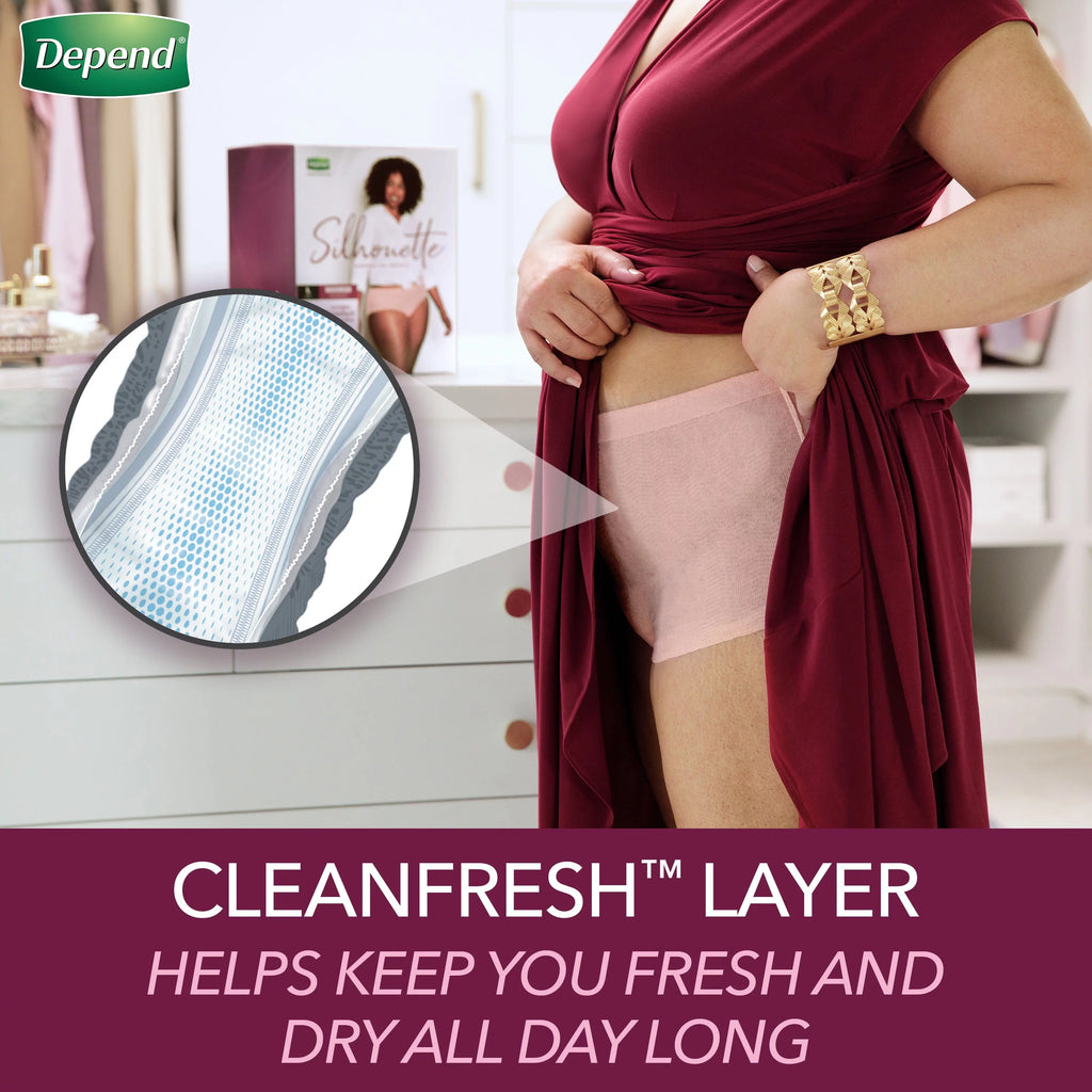 Pink Incontinence Underwear W822316