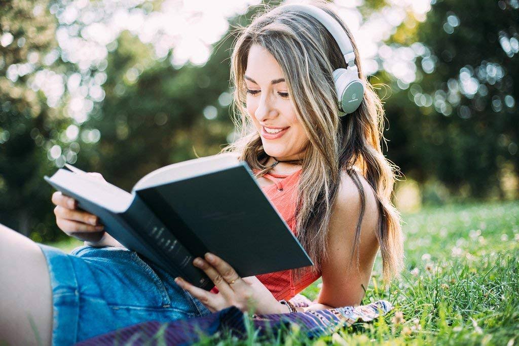 Wireless On-Ear High-Resolution Headphones White H5580
