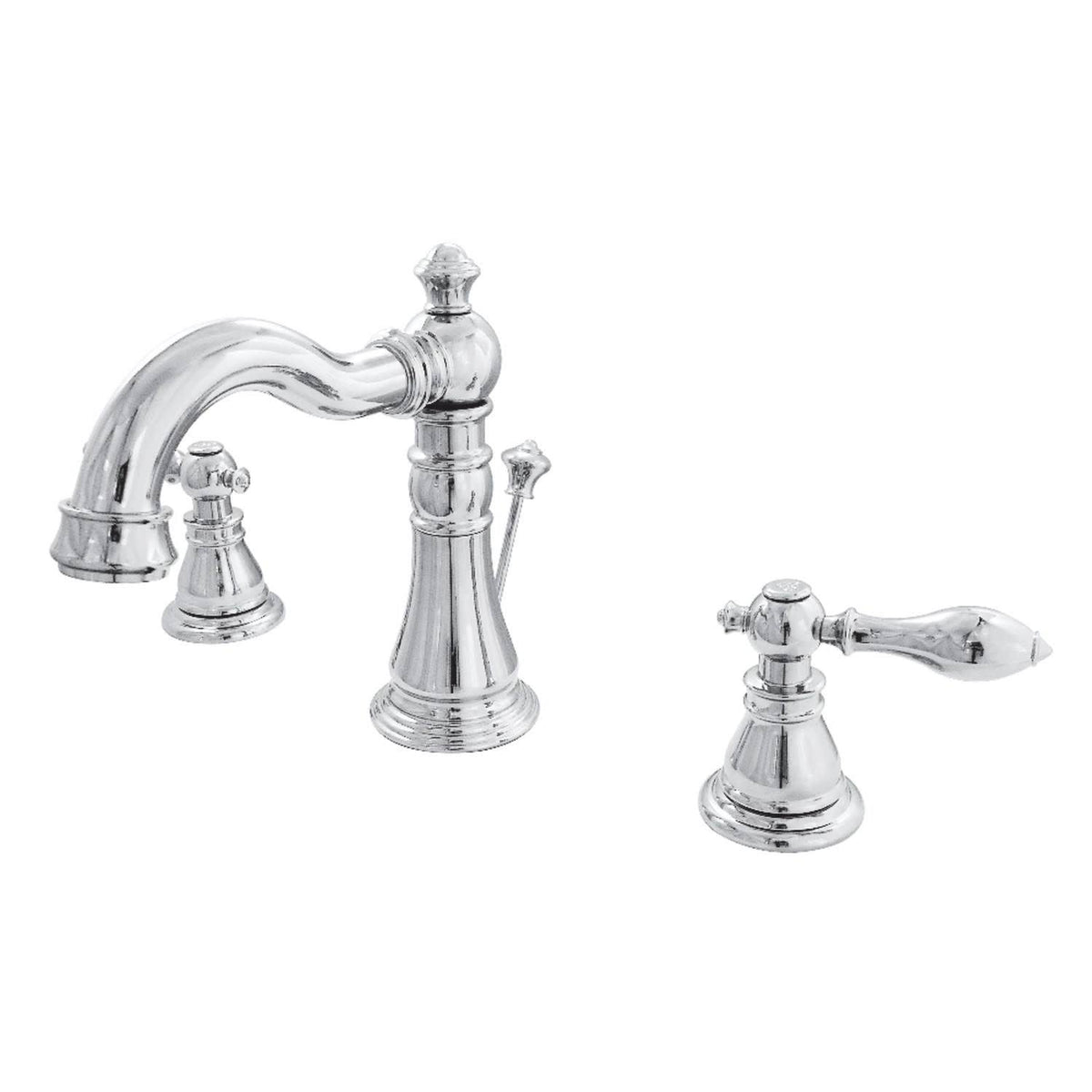 Widespread Bathroom Faucet Polished Chrome Y1985