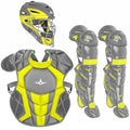 Youth Catcher's Set Grey/Gold E854
