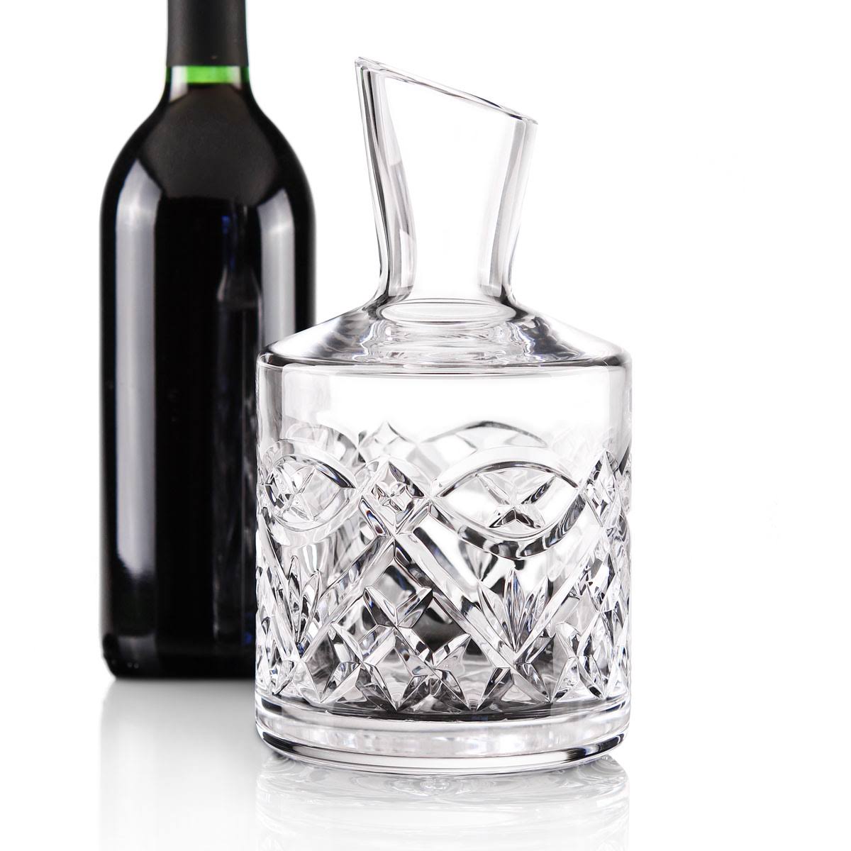 Celtic Ring Crystal Wine Decanter E158