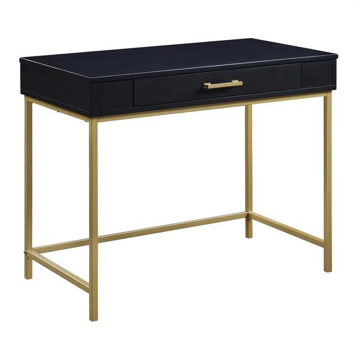 36" Contemporary Wood Writing Desk O5970