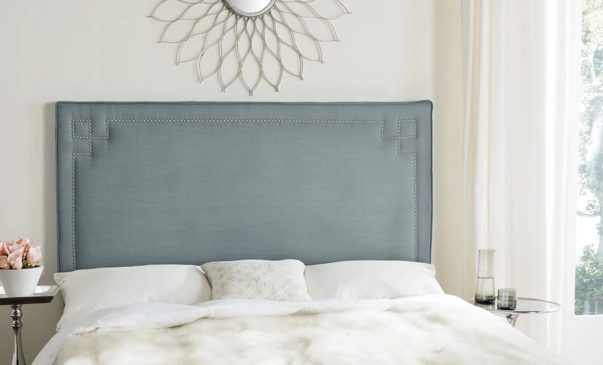 Sky Blue Upholstered Headboard M983935