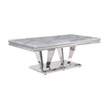 Light Gray Faux Marble Coffee Table M9004