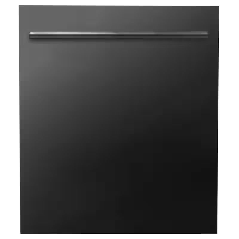 Black Stainless Steel 24 in. Compact Dishwasher with 2 Racks A891