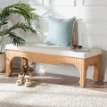 Natural Rattan Wicker Coffee Table U244778
