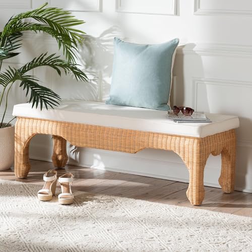 Natural Rattan Wicker Coffee Table U244778