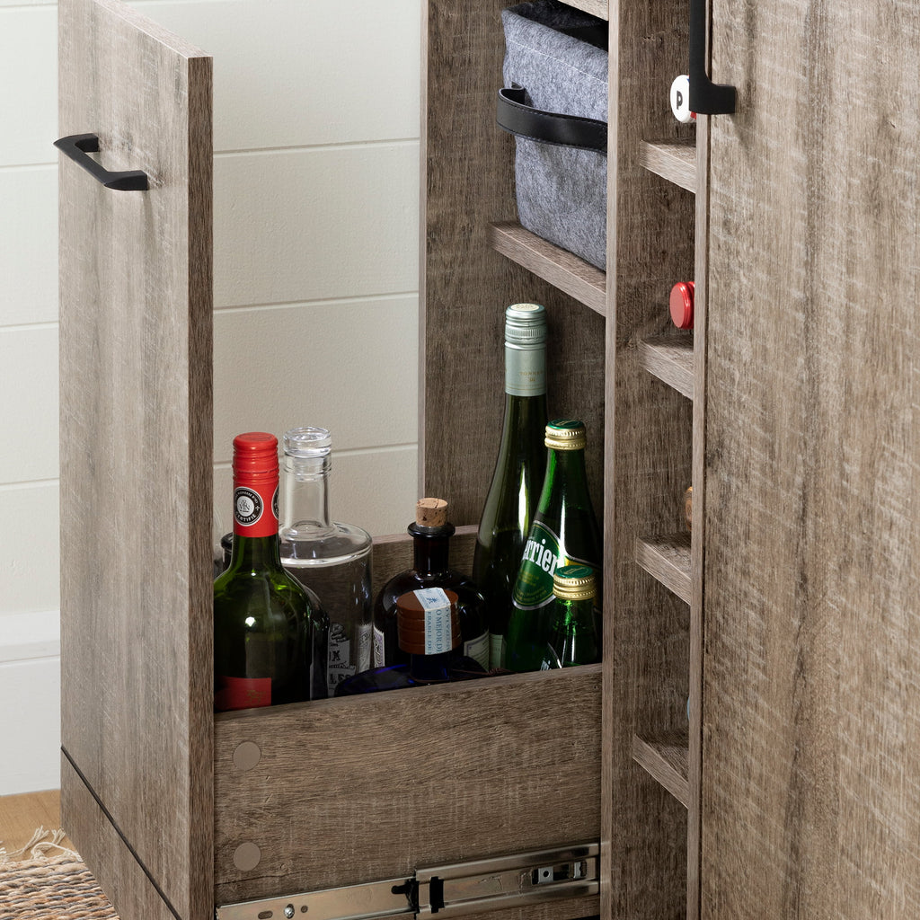Vietti Bar Cabinet with Storage M909
