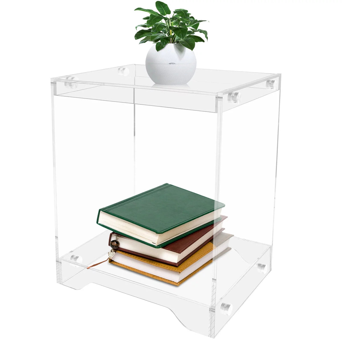 Clear Acrylic Side End Table B89107