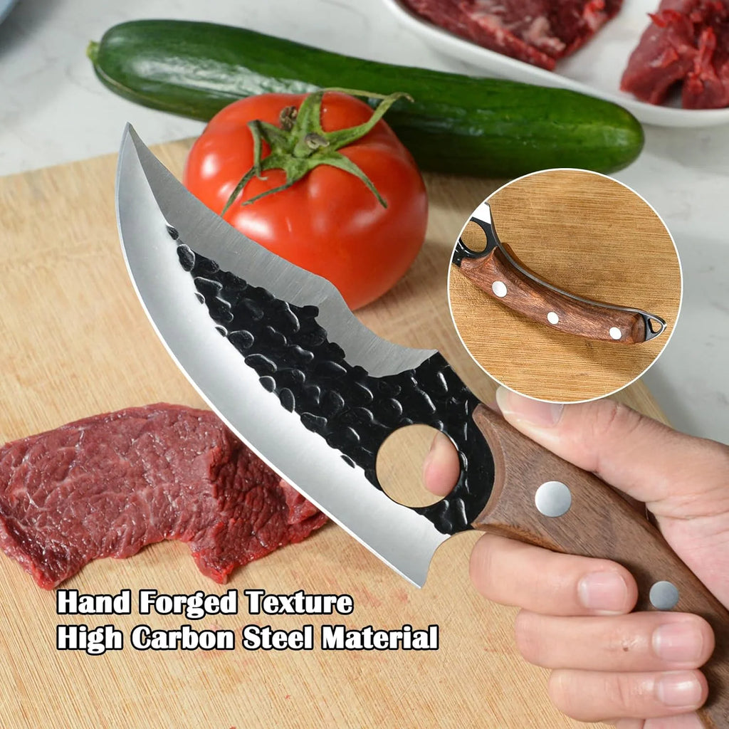 6" High Carbon Steel Viking Knife F766342