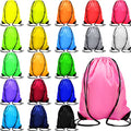 80 Pack Waterproof Drawstring Backpack Bulk N919720