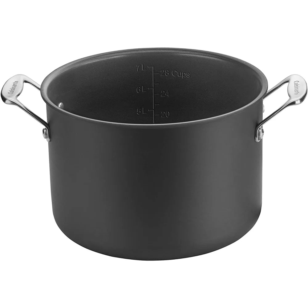 10-Piece Nonstick Hard-Anodized Cookware Set with 12-Piece Knife Set D647