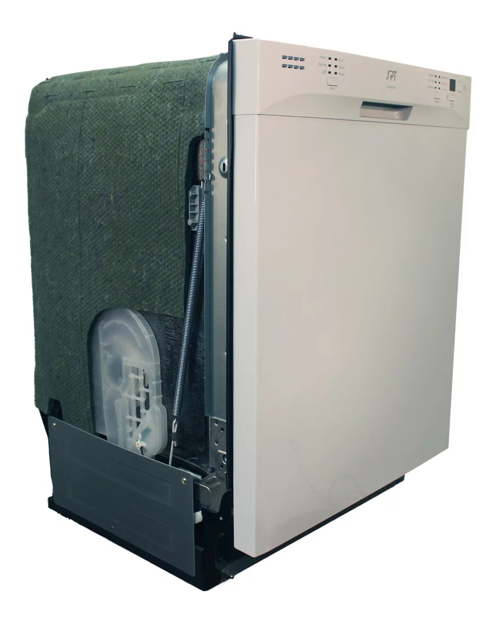 Energy Star 24″ Built-In Stainless Steel Tall Tub Dishwasher with Heated Drying, White Q6367