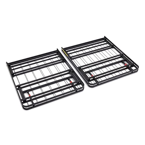 Black Twin Size Metal Platform Bed Frame with Storage A171302