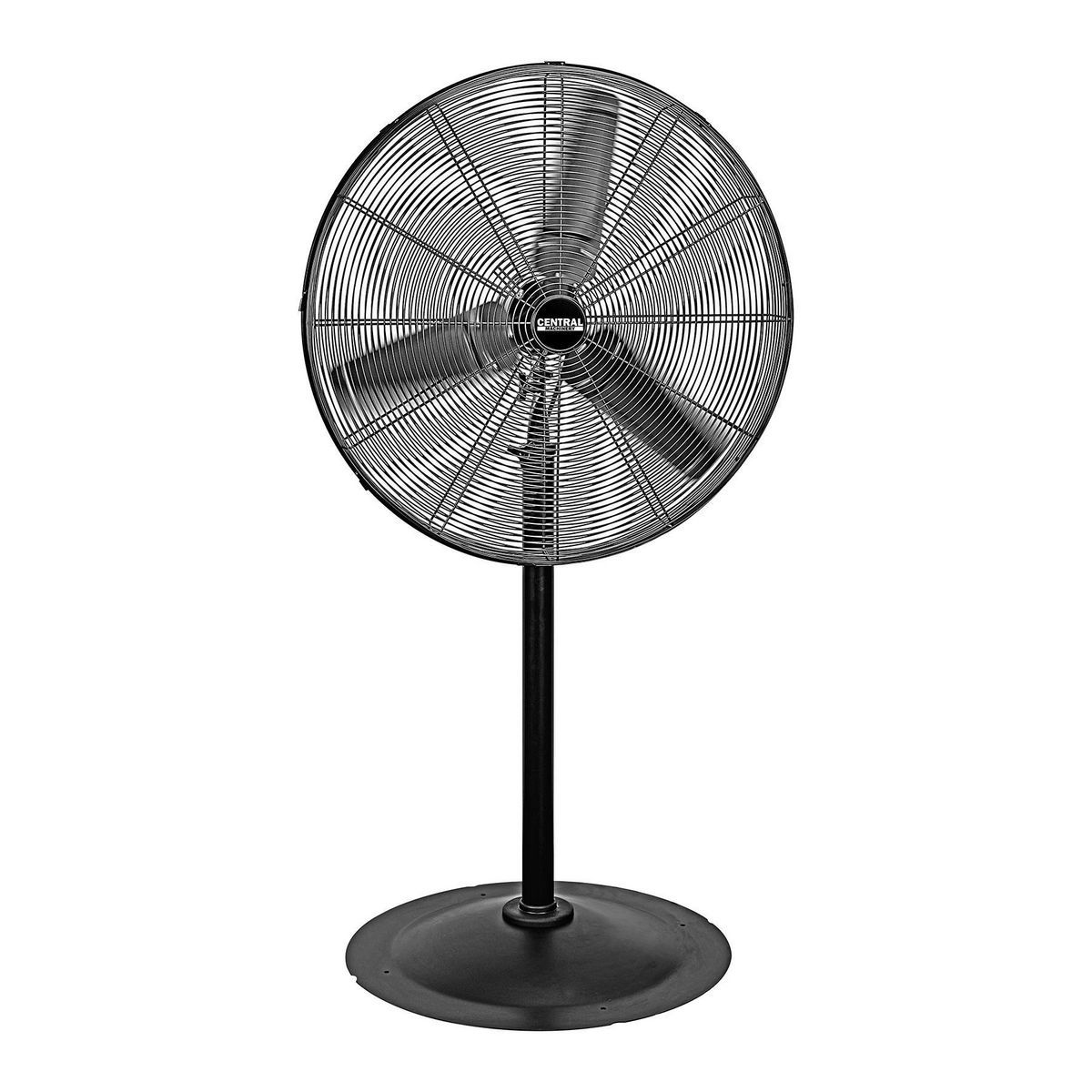 30 in. 3-Speed Pedestal Shop Fan D268309