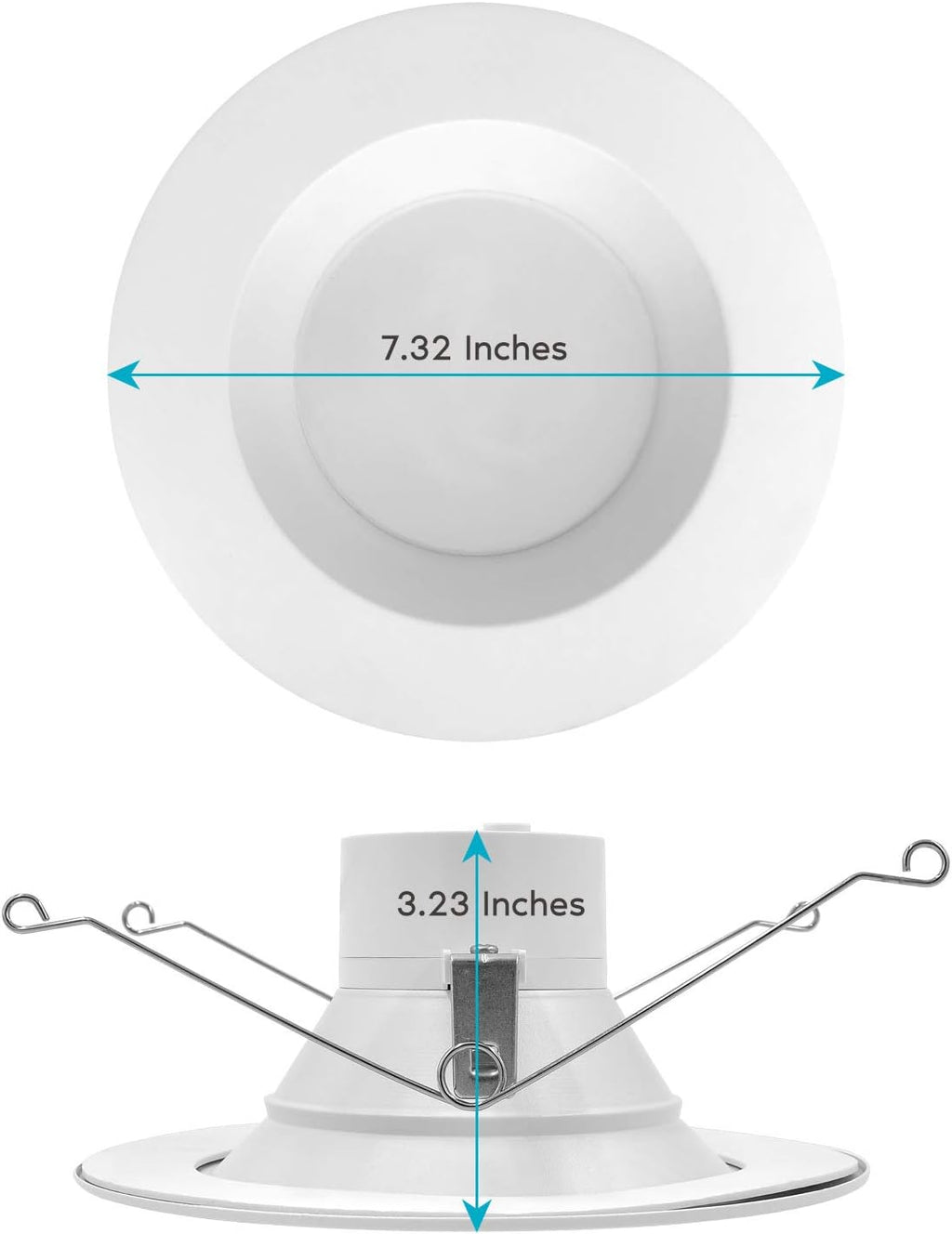 5/6 Inch LED Recessed Retrofit Downlight, 12 Pack N17469